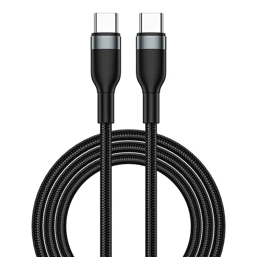 WiWU Wi-C053 USB-C to USB-C Cable, 1M Grey (New)