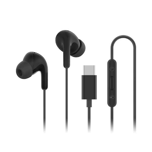Xiaomi Type-C Wire-Controlled Earphone, Black